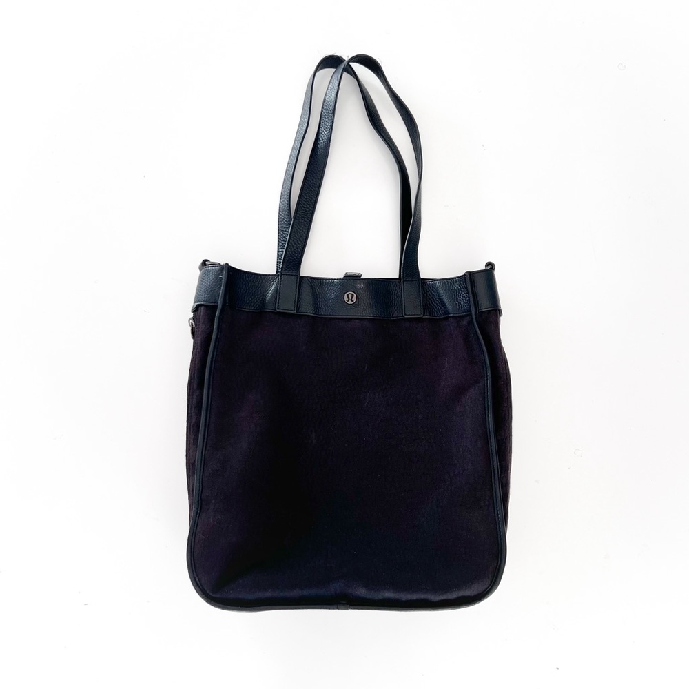 Lululemon Now and Always Tote *15L Stacked Jacquard Black Midnight